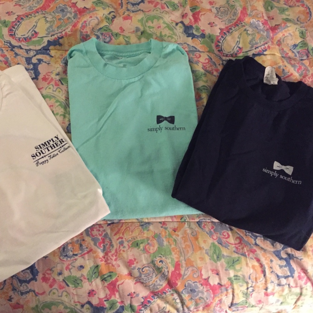 3 Simply Southern T-shirts